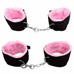 KIT SADO BLACK WOLF ROSA BONDAGE na internet