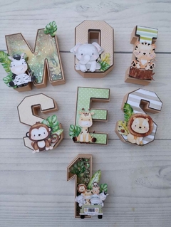 Letras y Números 3D - comprar online