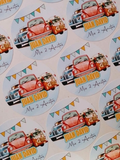 Stickers a prueba de agua por plancha