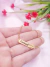 Pulseira para criança ou bebe Banhada Ouro18k - comprar online