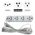 Extensão Elétrica Universal Quadrupla 3 Mts Notebook TV Radio - comprar online