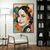 Quadro Decorativo Mulher florida M3 - loja online
