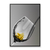 Quadro Decorativo Taça Preta Com Barco A Velejar m2 - Petersen Decor
