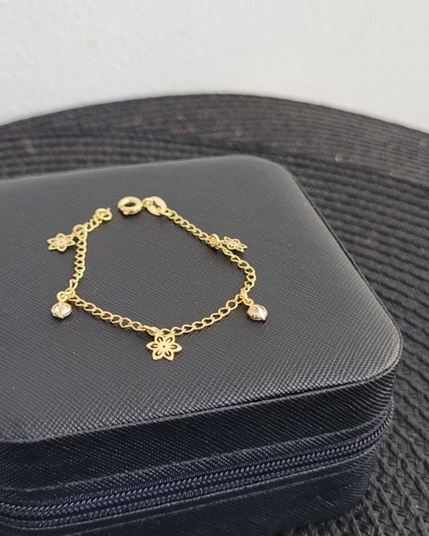 Pulseira Infantil Florzinhas