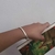 Pulseira Fita Prateada - comprar online