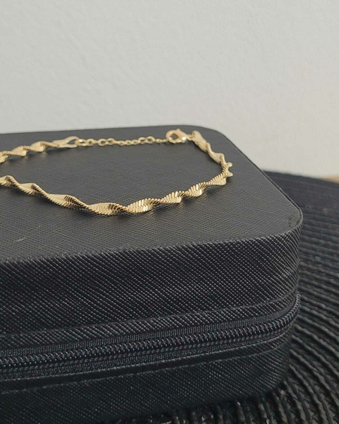 Pulseira Rivieira - Dourada