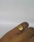 Anel dedinho quadrado - Dourado - comprar online