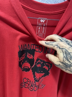 Camiseta wanted cena - comprar online