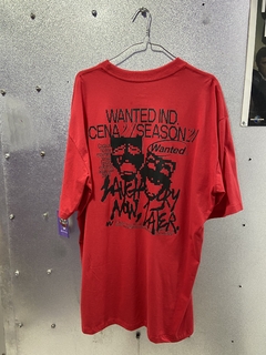 Camiseta wanted cena na internet