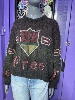 Tricot vintage boxy