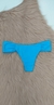 Calcinha fio duplo drapeado na internet