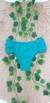 Calcinha cós médio tanga drapeada - loja online