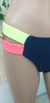 Conjunto de biquíni tricolor modelo triângulo... - loja online