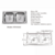 Lavadero para cocina XM WO10050 - comprar online
