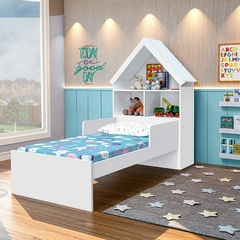 Cama Infantil Ariel Blanco/Rosado Flex - comprar en línea
