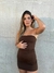 Vestido Mari | marrom - comprar online