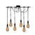 Pendente Trilho - Estilo Industrial Moderno - P/ 6 Lâmpadas