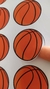 Stickers "pelota de basquet" - comprar online