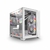 Gabinete Gamer Forcefield White Ghost - Frontal E Lateral Em Vidro - Pcyes - Gffwgp na internet