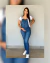 JARDINEIRA JEANS GESTANTE IVETE AZUL - comprar online