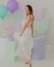 VESTIDO GESTANTE LONGO AVIAMENTO LASTEX - comprar online