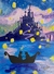 Pintura Enrolados-Rapunzel com tinta Acrílica (Apenas por encomenda)
