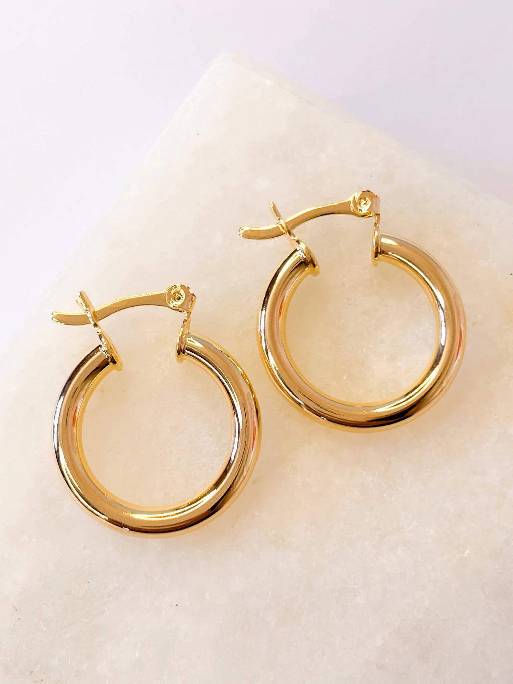 ARGOLA FLORENÇA - BANHO DE OURO 18K