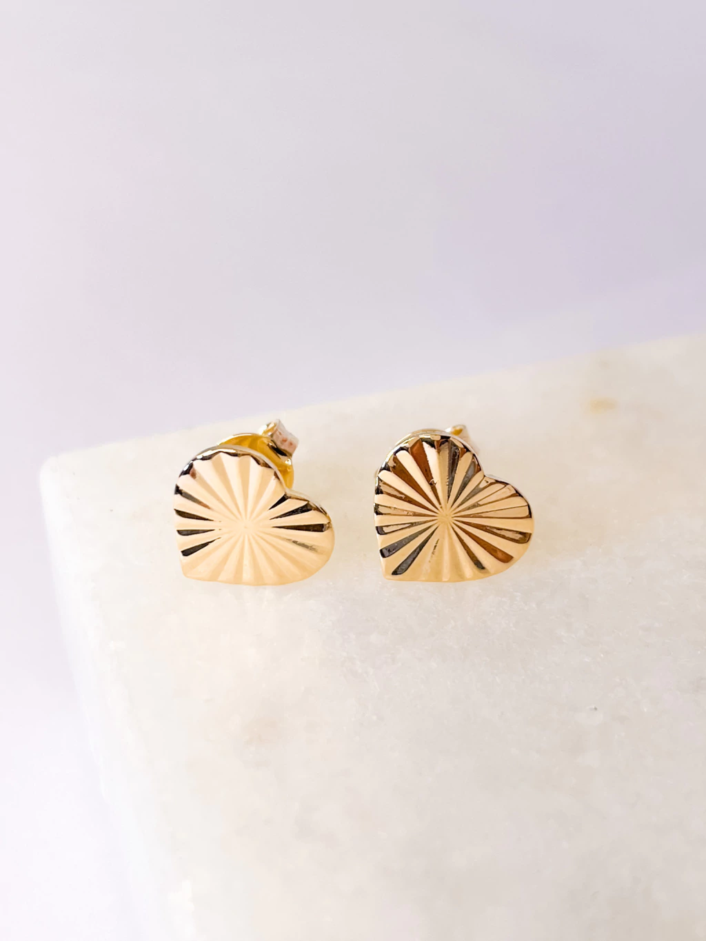 BRINCO HEART - BANHO EM OURO 18K
