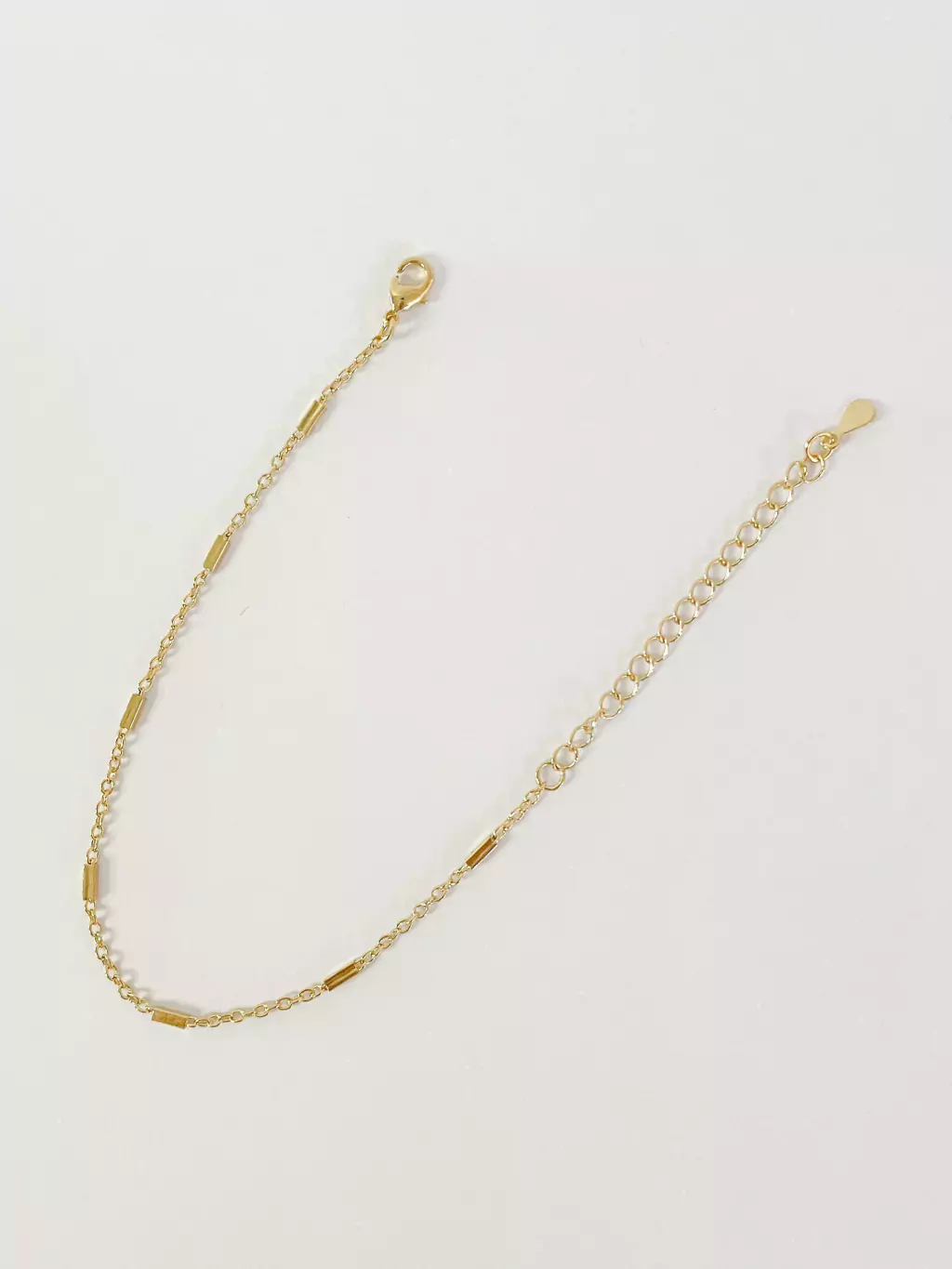 Pulseira Canutilho - Banho de Ouro 18k