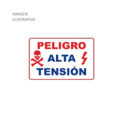 LETRERO DE PELIGRO PARA CERCAS ELECTRIFICADAS