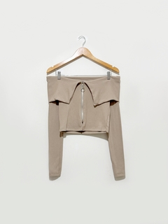 Camiseta cuello bote - Mod Blanc