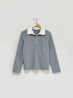 Sweater Polo Lanilla - Mod Blanc