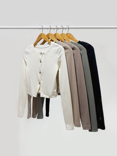 Camiseta Lanilla Con Botones - comprar online