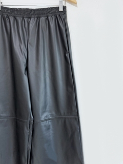 Pantalon De Cuerina - Mod Blanc