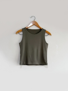 Musculosa modal soft Halter clasica - comprar online