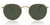 3447 /001 ROUND METAL DORADO/VERDE - MAJOSHKA