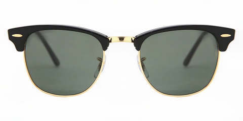 3016 901-58 NEGRO DORADO VERDE POLARIZADO CLUBMASTER