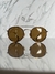 3647N 001/57 ROUND DOUBLE BRIDGE DORADO MARRON POLARIZADO - MAJOSHKA