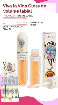 3043.1.1 Gloss de Volume Viva la vida Box c/24Pçs Vivai