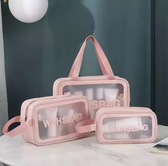 Bolsas Necessaires Wahsbag Transparente À Prova d’água