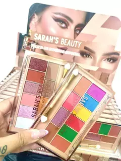 S6293 Paleta de Sombras Especial Sarah's Beauty - Box C/24pçs