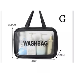 Bolsas Necessaires Wahsbag Transparente À Prova d’água - loja online