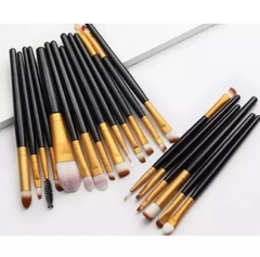 12 Kit C/ 20 Pincéis De Maquiagem - comprar online