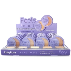 HB7232 Box Pó Compacto Feels Mood - Ruby Rose Box C/36pçs