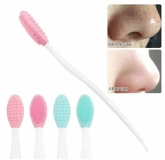 Escova Facial Silicone Limpeza De Pele Faces Dupla na internet
