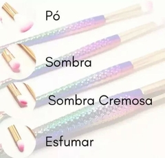 12pç KIT C/ 4 PINCÉIS DE MAQUIAGEM SEREIA - Jony Cosmeticos