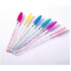 50 escovinhas com glitter Extensão de Cílios e sobrancelha BOX C/12 - comprar online
