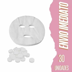 Kit 30 Máscara Facial Desidratada Comprimido Kit C/12pçs - Jony Cosmeticos