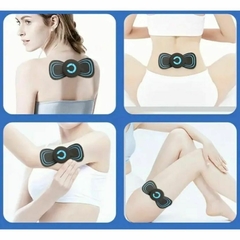 12 Mini Massageador Elétrico Portátil Cervical EMS Alivia Dores Corpo Pescoço na internet
