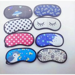 Máscara tapa olho para dormir e descansar Box 12pçs